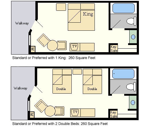 Disney All-Star Movies Room Configurations